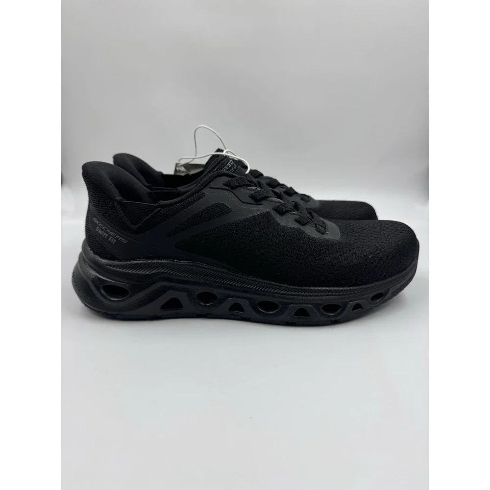 Skechers Mens Glide Step Hands Free Swift Fit Slip On Sneakers Size 8 Shoes